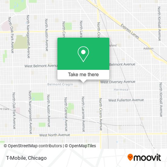 T-Mobile map