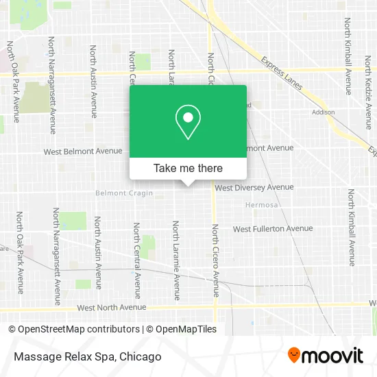 Massage Relax Spa map