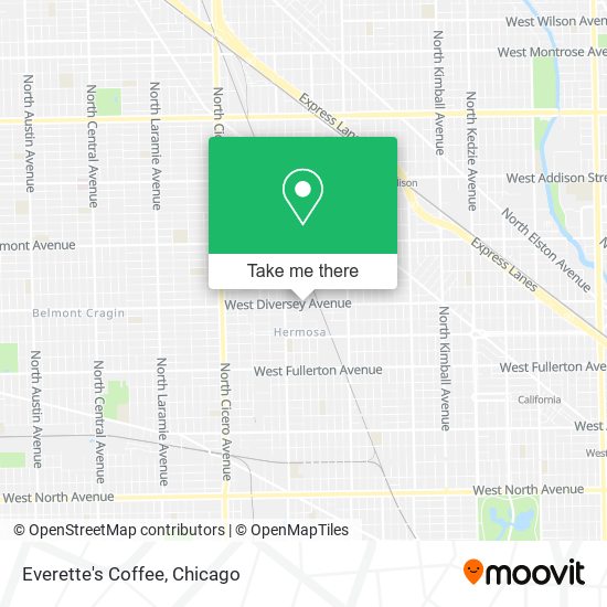 Mapa de Everette's Coffee