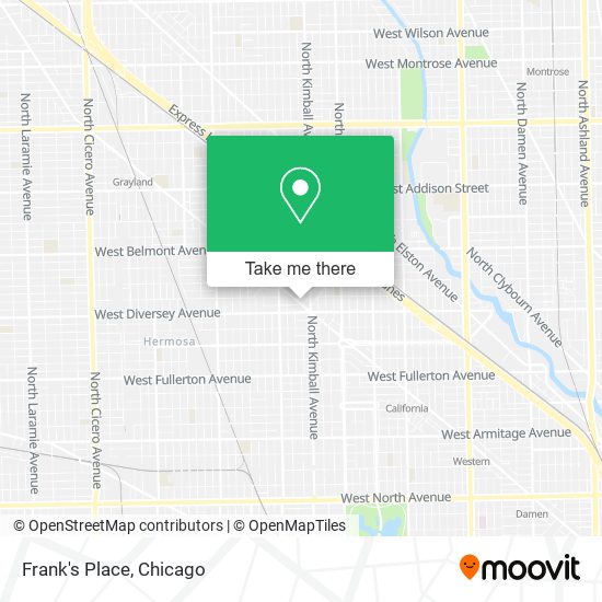 Frank's Place map