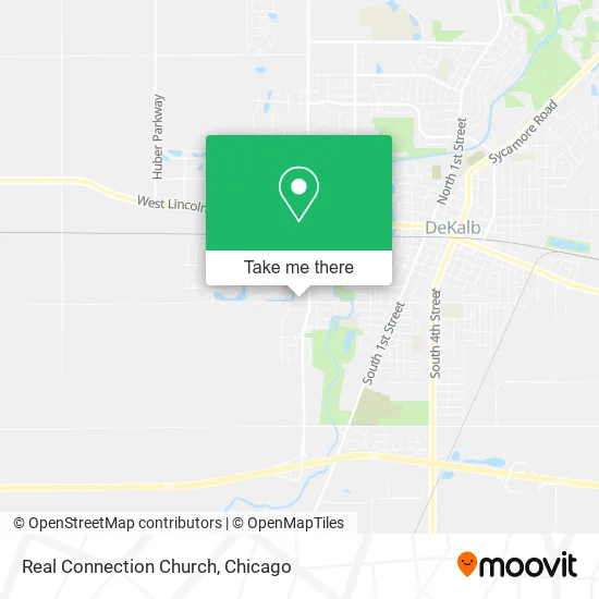 Real Connection Church map