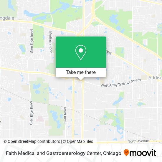 Mapa de Faith Medical and Gastroenterology Center