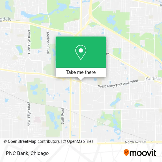 PNC Bank map