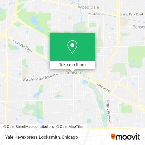 Yale Keyexpress Locksmith map