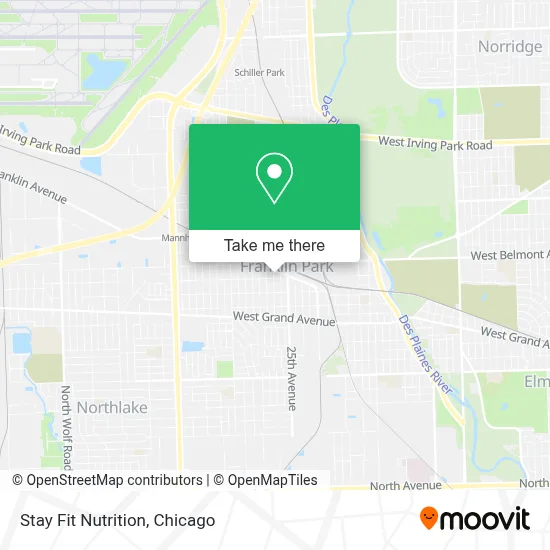 Stay Fit Nutrition map