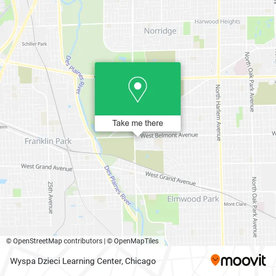 Mapa de Wyspa Dzieci Learning Center