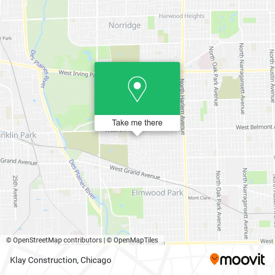 Klay Construction map