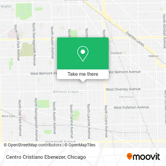 Mapa de Centro Cristiano Ebenezer
