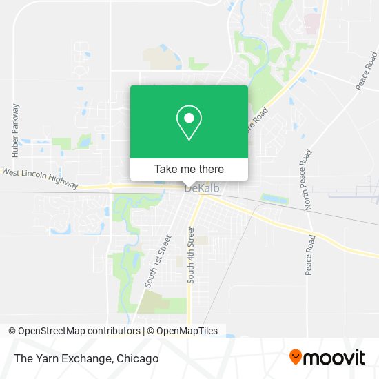 Mapa de The Yarn Exchange