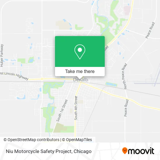 Niu Motorcycle Safety Project map