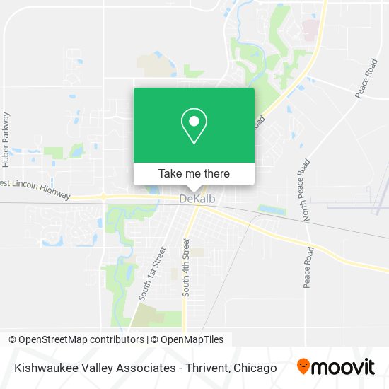 Kishwaukee Valley Associates - Thrivent map