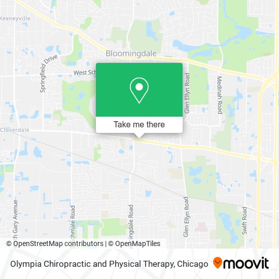 Olympia Chiropractic and Physical Therapy map