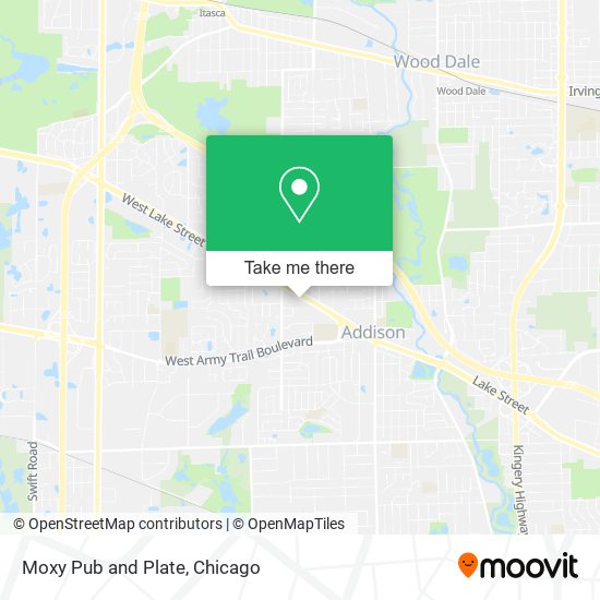 Moxy Pub and Plate map