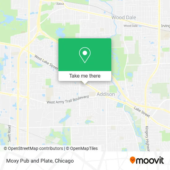 Moxy Pub and Plate map