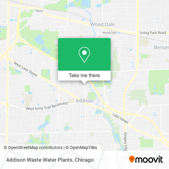 Mapa de Addison Waste Water Plants