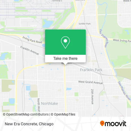 New Era Concrete map