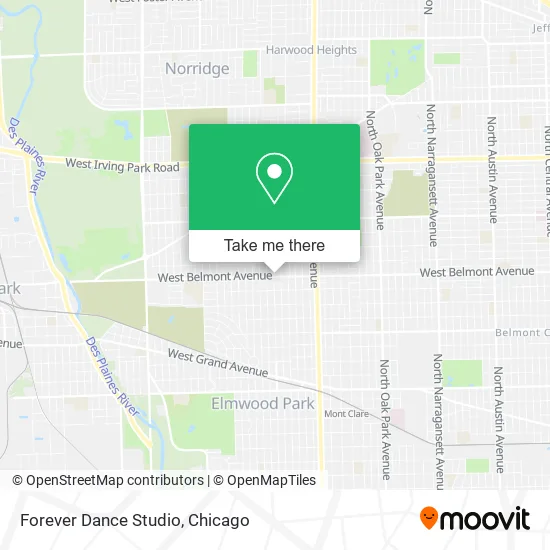 Forever Dance Studio map