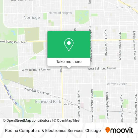 Rodina Computers & Electronics Services map