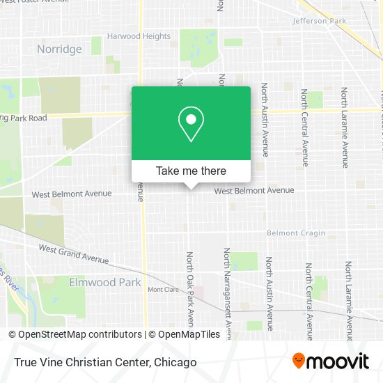 Mapa de True Vine Christian Center