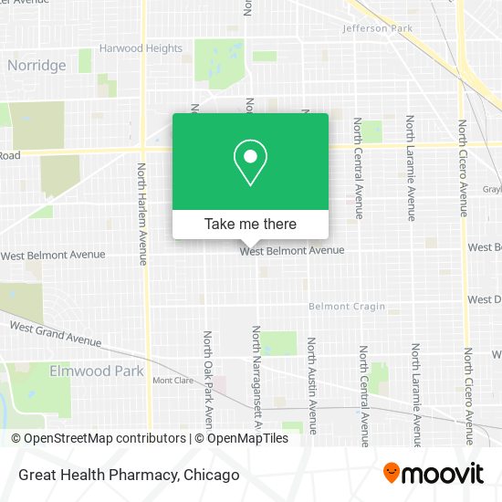 Great Health Pharmacy map