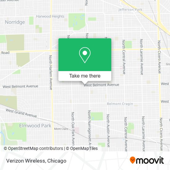 Verizon Wireless map