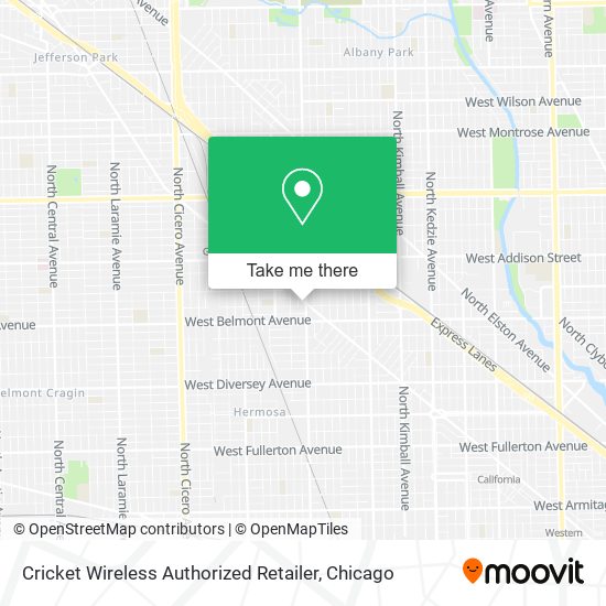 Cricket Wireless Authorized Retailer map
