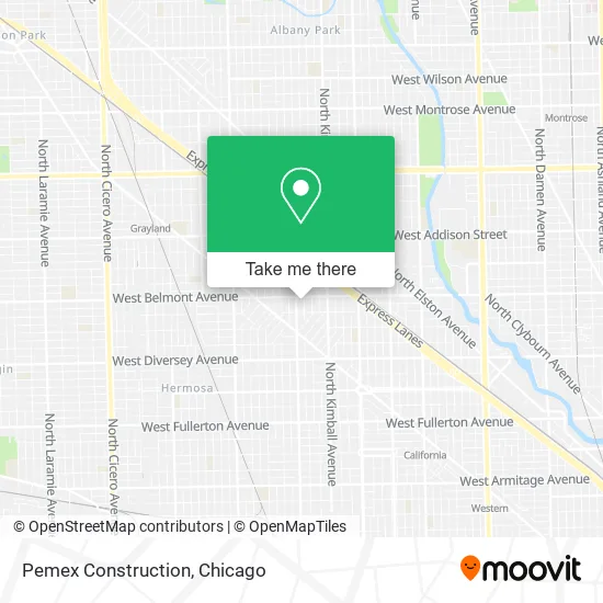Pemex Construction map