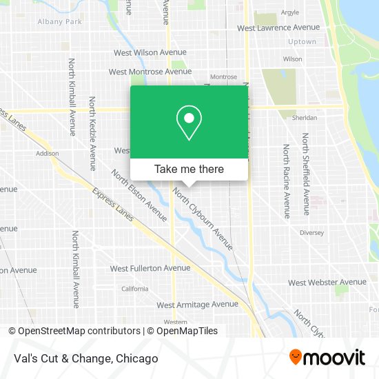 Mapa de Val's Cut & Change
