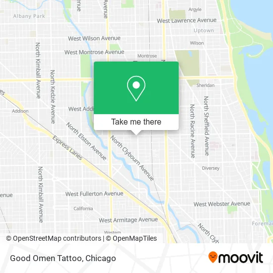 Good Omen Tattoo map