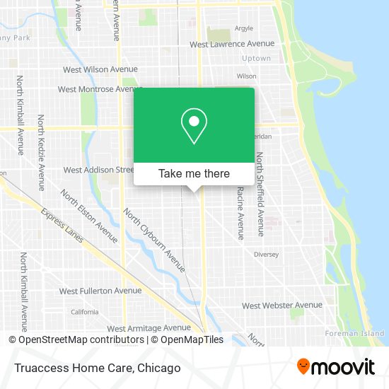 Truaccess Home Care map