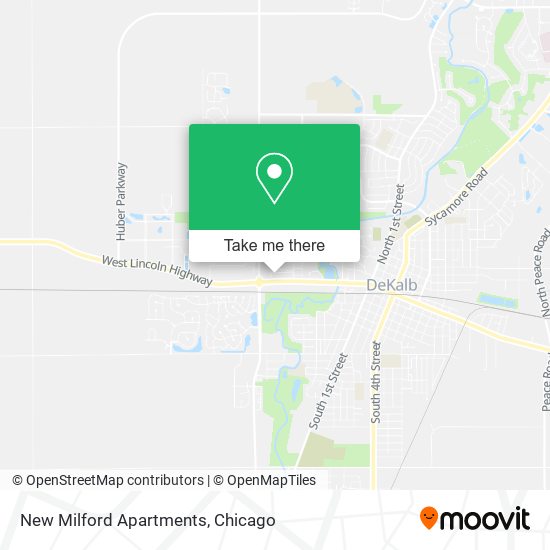 Mapa de New Milford Apartments