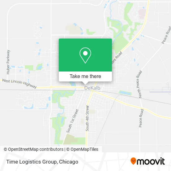 Time Logistics Group map