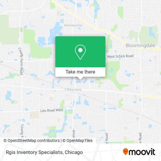 Rgis Inventory Specialists map