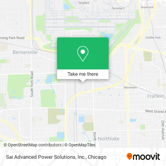 Mapa de Sai Advanced Power Solutions, Inc.