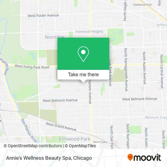 Annie's Wellness Beauty Spa map