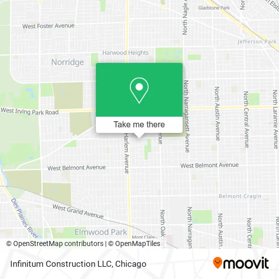 Infinitum Construction LLC map