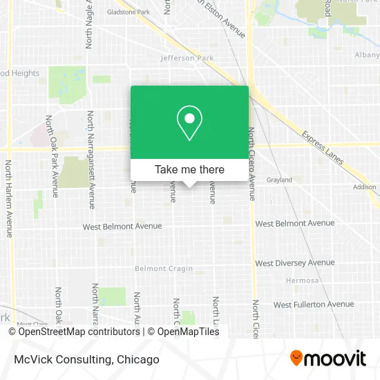 McVick Consulting map