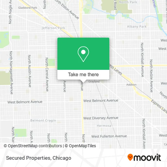 Secured Properties map