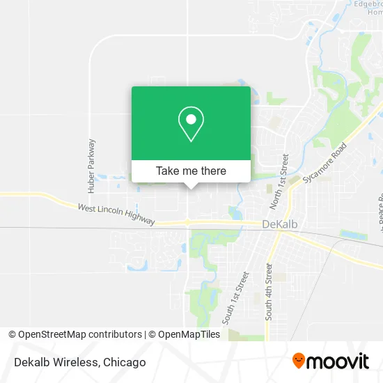 Dekalb Wireless map