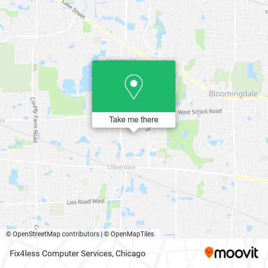 Fix4less Computer Services map