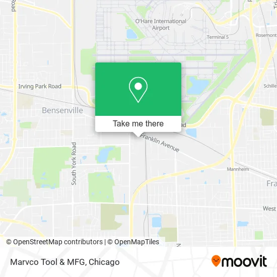 Mapa de Marvco Tool & MFG