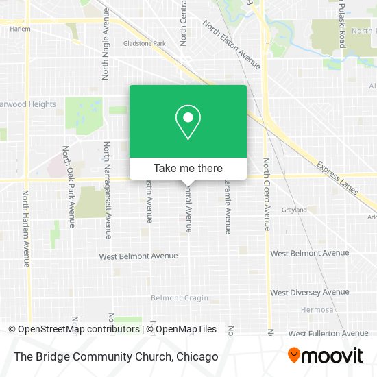 The Bridge Community Church map