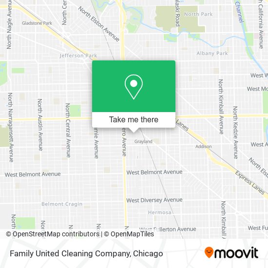 Mapa de Family United Cleaning Company