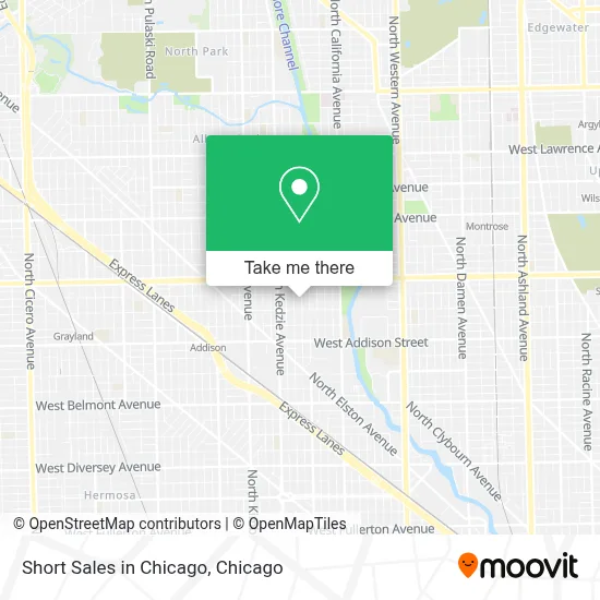 Short Sales in Chicago map