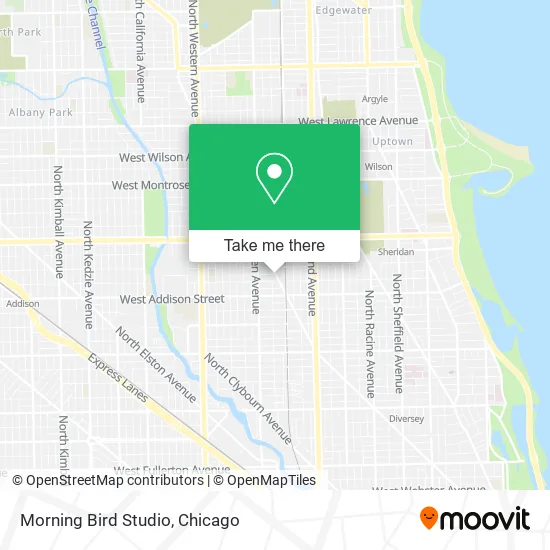 Morning Bird Studio map
