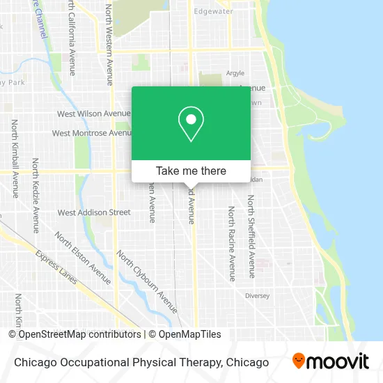 Chicago Occupational Physical Therapy map