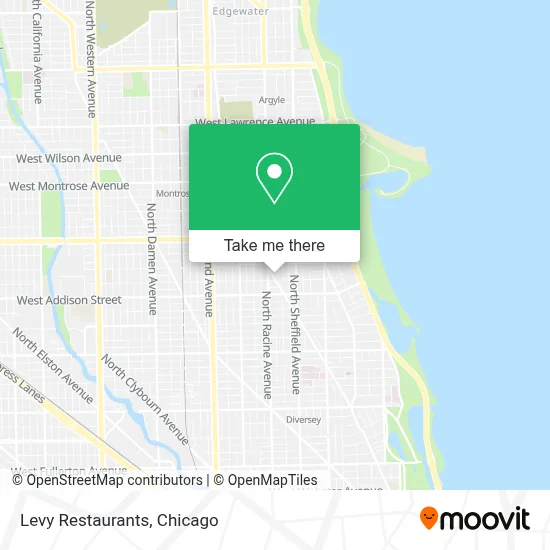 Levy Restaurants map