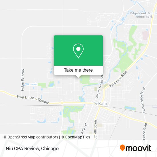 Niu CPA Review map