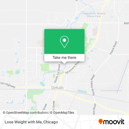 Lose Weight with Me map