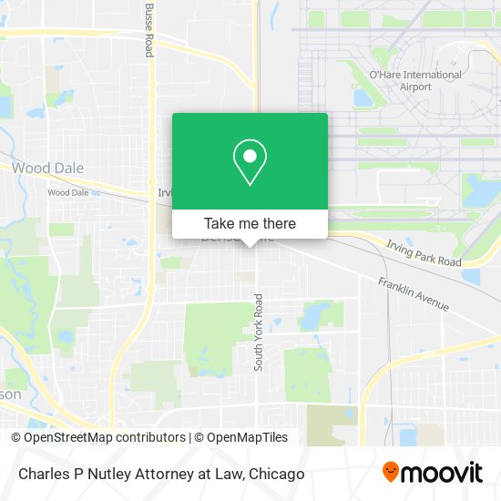 Charles P Nutley Attorney at Law map